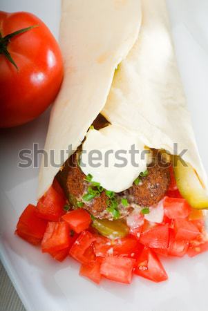 falafel wrap Stock photo © keko64