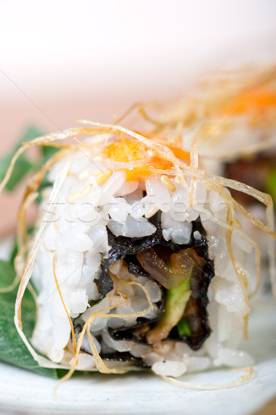 fresh sushi choice combination assortment selection  Stock photo © keko64