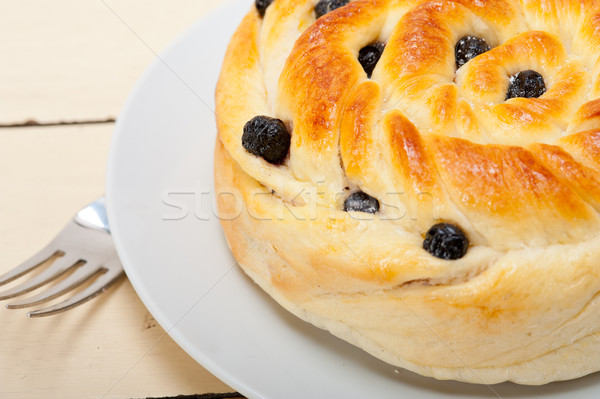 blueberry bread cake dessert  Stock photo © keko64