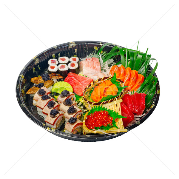 take away sushi express on plastic tray  Stock photo © keko64