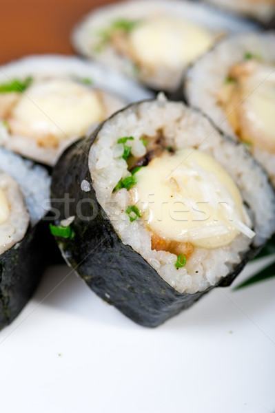 fresh sushi choice combination assortment selection  Stock photo © keko64