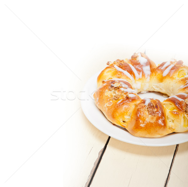 Stock photo: sweet bread donut cake