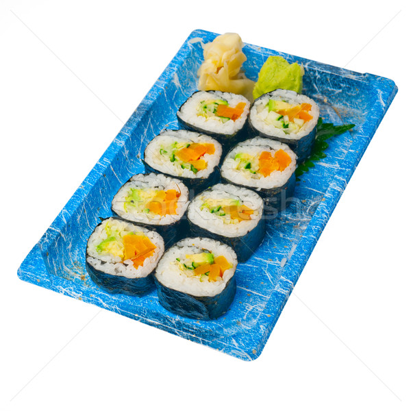 Lejos sushi expreso plástico bandeja Foto stock © keko64