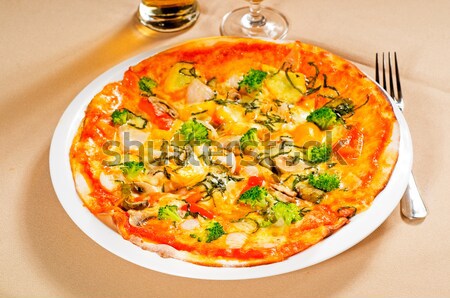 vegetarian pizza Stock photo © keko64