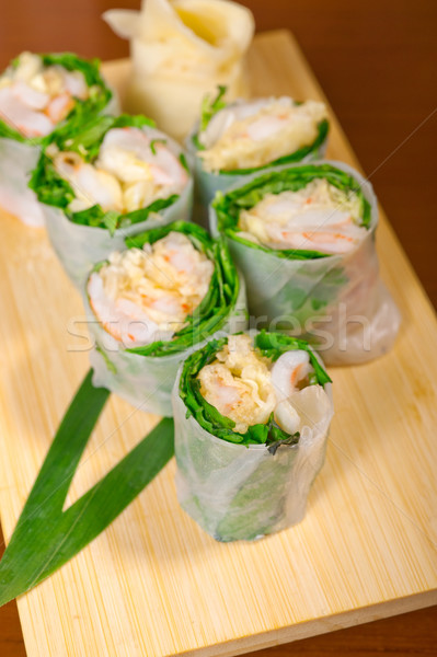 fresh sushi choice combination assortment selection  Stock photo © keko64