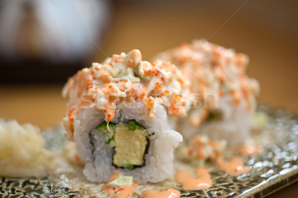 Japonais style maki sushis [[stock_photo]] © keko64