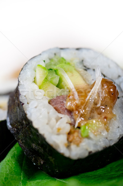 fresh sushi choice combination assortment selection  Stock photo © keko64