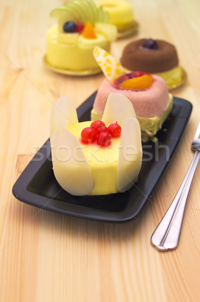 新鮮 漿果 蛋糕 奶油 商業照片 © keko64