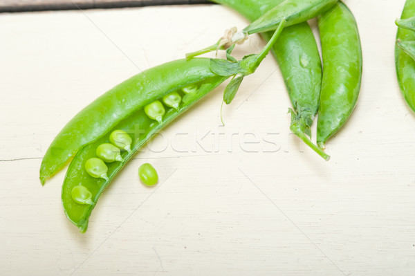hearthy fresh green peas  Stock photo © keko64