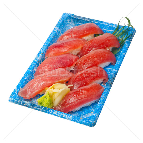 take away sushi express on plastic tray  Stock photo © keko64