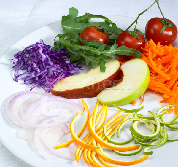 salad ingredient on a plate Stock photo © keko64