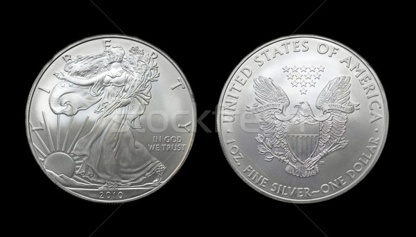 American silver eagle dollar coin Stock photo © keko64