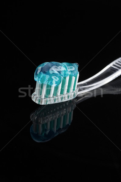 toothbrush and paste Stock photo © keko64