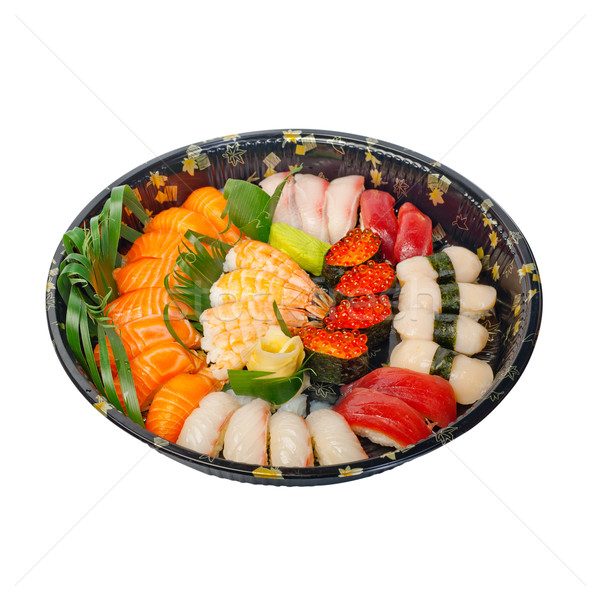 Lejos sushi expreso plástico bandeja Foto stock © keko64