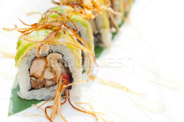 Japanese sushi rolls Maki Sushi  Stock photo © keko64