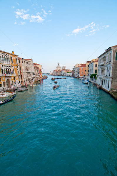 Venice Italy grand canal view Stock photo © keko64