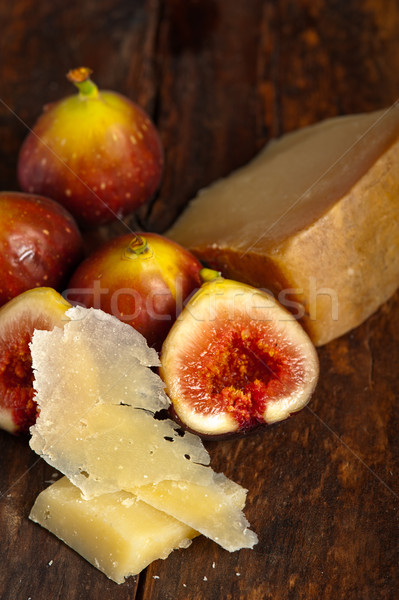 pecorino cheese and fresh figs  Stock photo © keko64