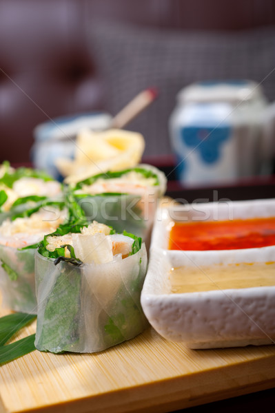 fresh sushi choice combination assortment selection  Stock photo © keko64