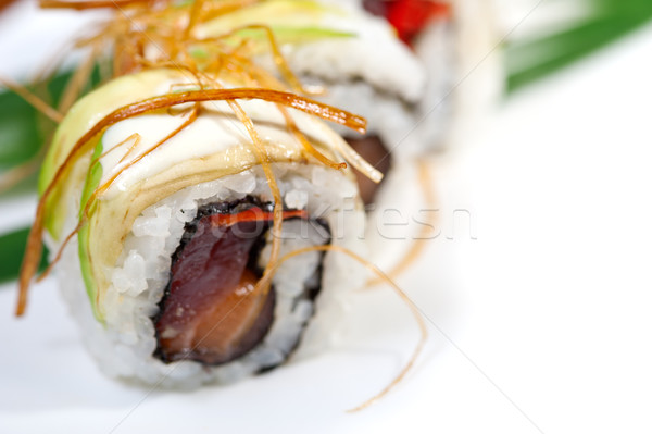 свежие суши выбора комбинация макроса Сток-фото © keko64