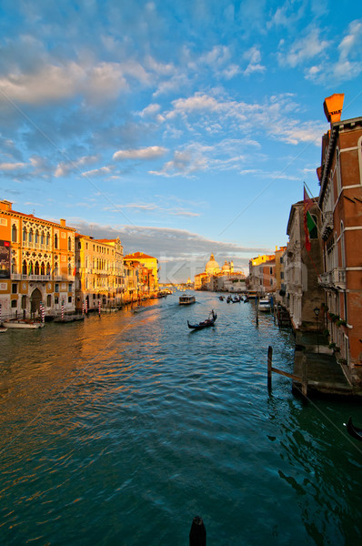 Venice Italy grand canal view Stock photo © keko64