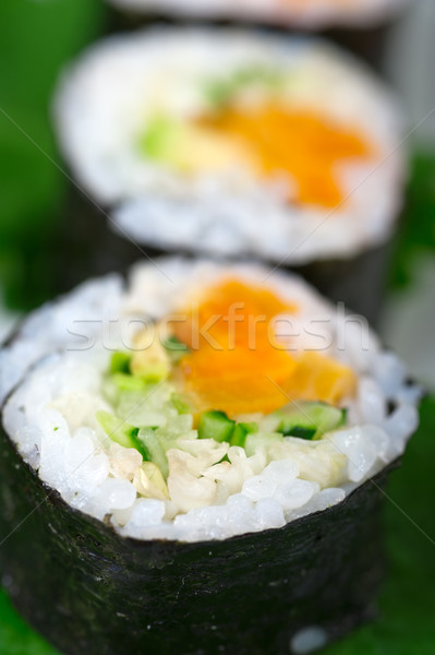 Frescos sushi elección combinación macro Foto stock © keko64