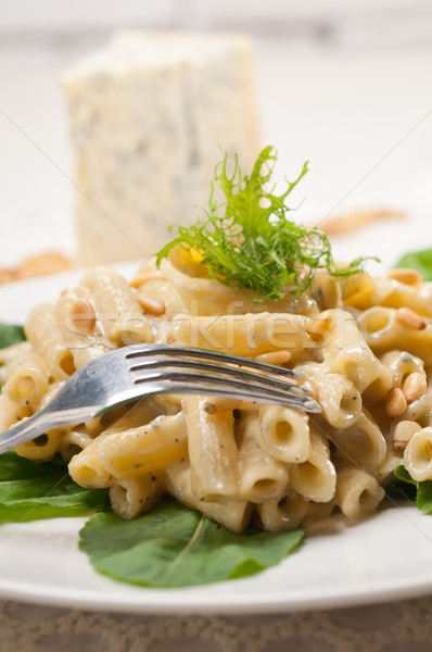 Stockfoto: Italiaans · pasta · pine · noten · traditioneel · voedsel