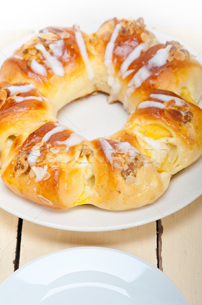 Stock photo: sweet bread donut cake