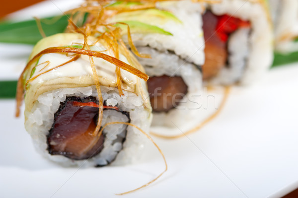 Frescos sushi elección combinación macro Foto stock © keko64