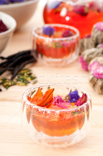 Naturalismo floral chá infusão secar Foto stock © keko64