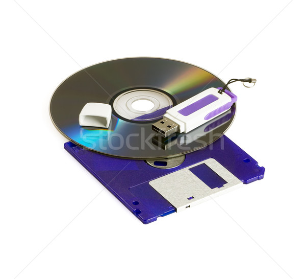 データストレージ cd ディスク usb ストックフォト © keko64