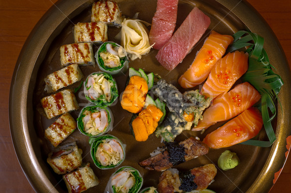 Frescos sushi elección combinación macro Foto stock © keko64