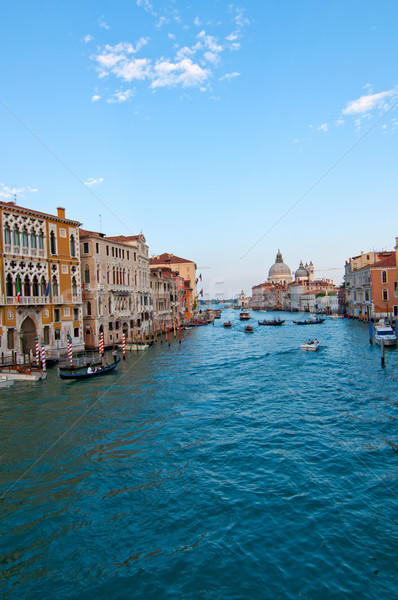 Venice Italy grand canal view Stock photo © keko64