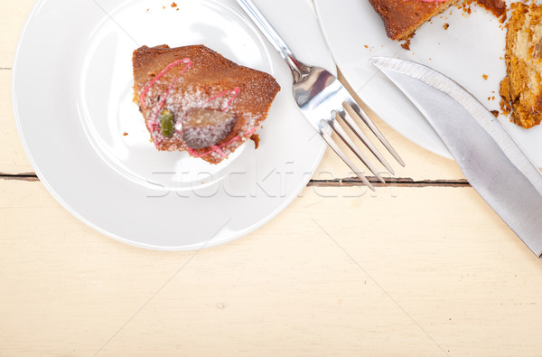 chestnut cake bread dessert Stock photo © keko64