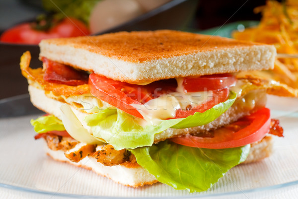 club sandwich Stock photo © keko64