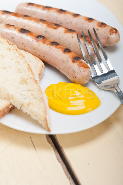 traditional German wurstel sausages Stock photo © keko64
