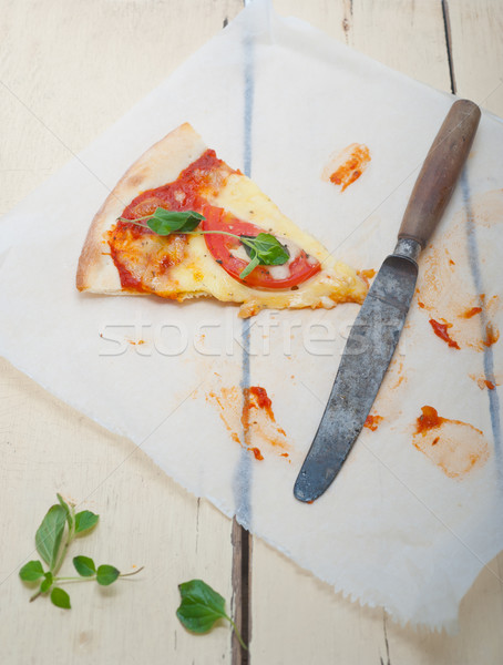 Italian pizza Margherita Stock photo © keko64