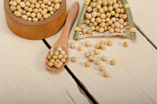 organic soya beans  Stock photo © keko64