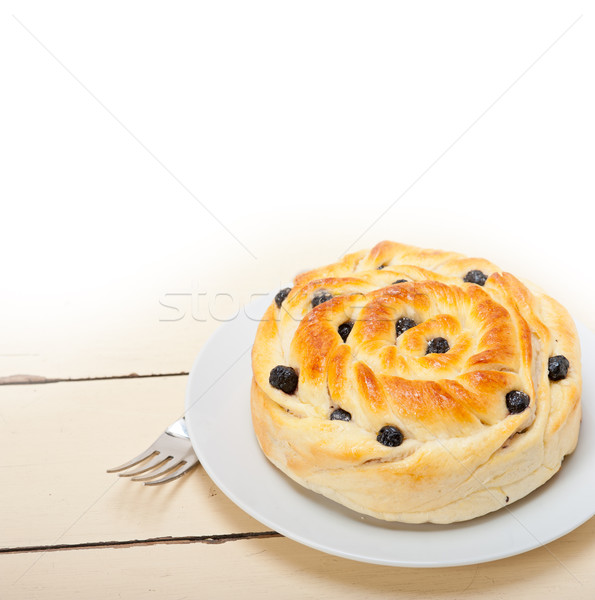 blueberry bread cake dessert  Stock photo © keko64