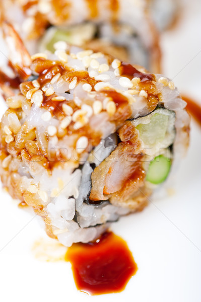 świeże sushi wyboru połączenie makro Zdjęcia stock © keko64