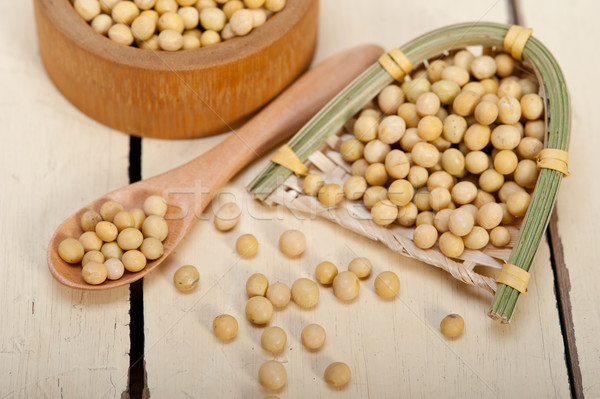 organic soya beans  Stock photo © keko64