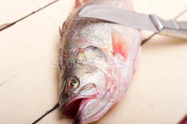 fresh whole raw fish Stock photo © keko64