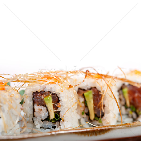 fresh sushi choice combination assortment selection  Stock photo © keko64