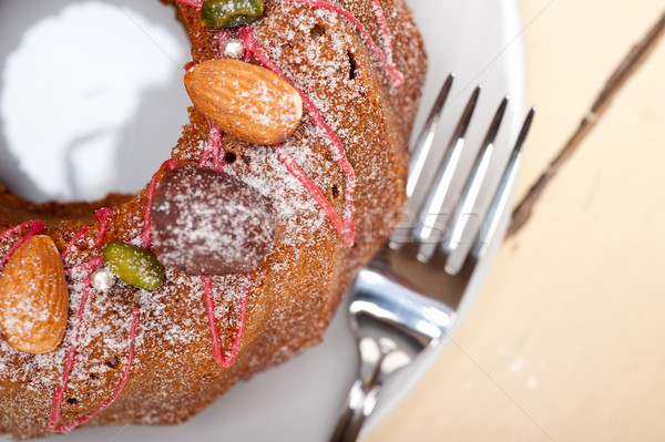 chestnut cake bread dessert Stock photo © keko64