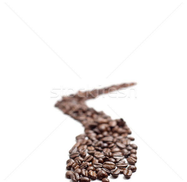 cofee beans road Stock photo © keko64