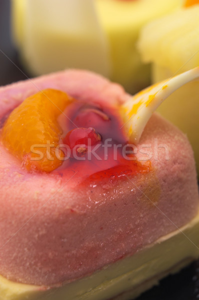 fresh berry fruit cake Stock photo © keko64