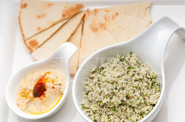 Foto stock: Cuscús · frescos · tradicional · árabes · alimentos · blanco