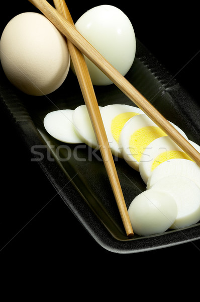 boiled eggs Stock photo © keko64