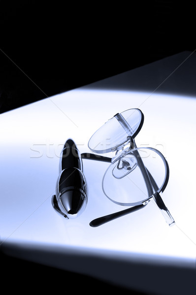 pen and glasses Stock photo © keko64