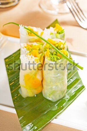 vietnamese style summer rolls Stock photo © keko64
