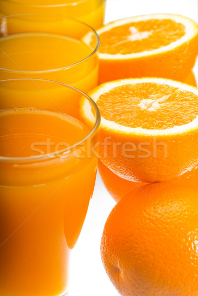 fresh orange juice Stock photo © keko64